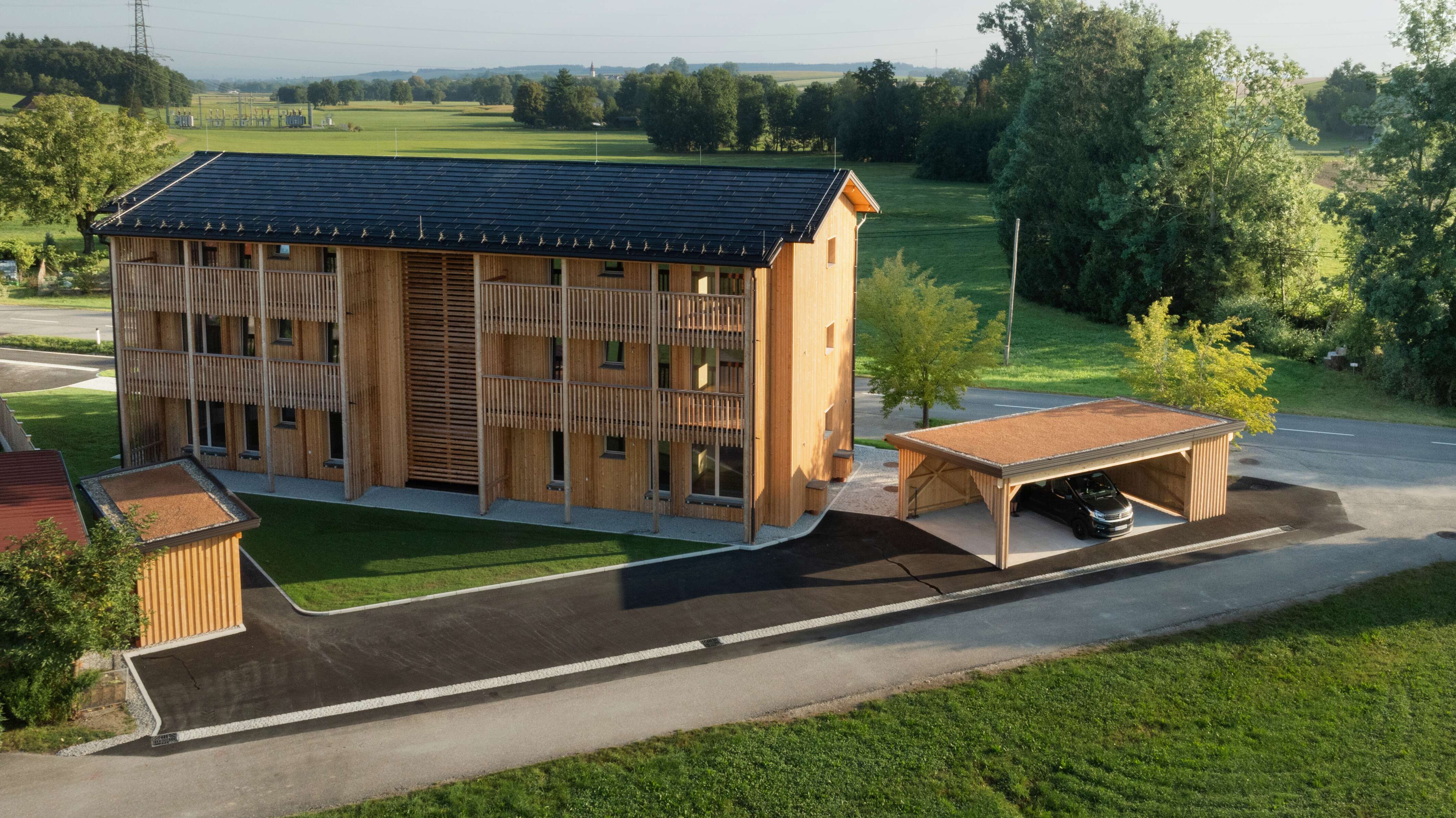 Neubau Mitarbeiter-Wohnbau — Bild 1